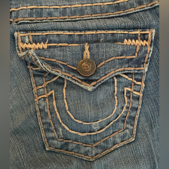 Vintage True Religion bootcut jeans, size 26 - Picture 7 of 8